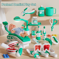 Dental Early Education Brushing Toys Dentist Kit for Kids Simulation Dentist Play Set Medical Kit Pretend Toy Doctor Role Play