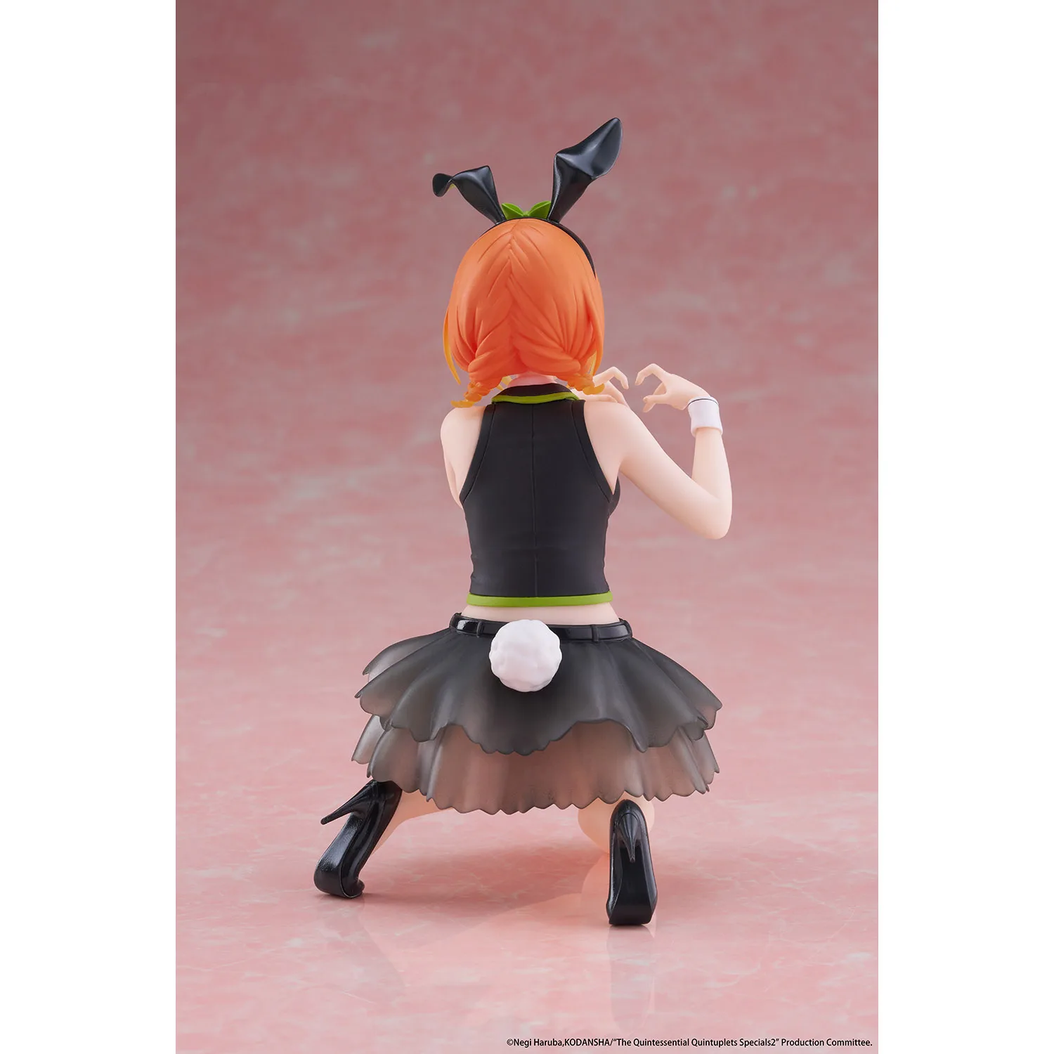 Na Stanie TAITO Desktop Śliczne Nakano Yotsuba Króliczek Ozdoby Lalki Anime Figurka Akcji Zabawka Prezent Model Kolekcja