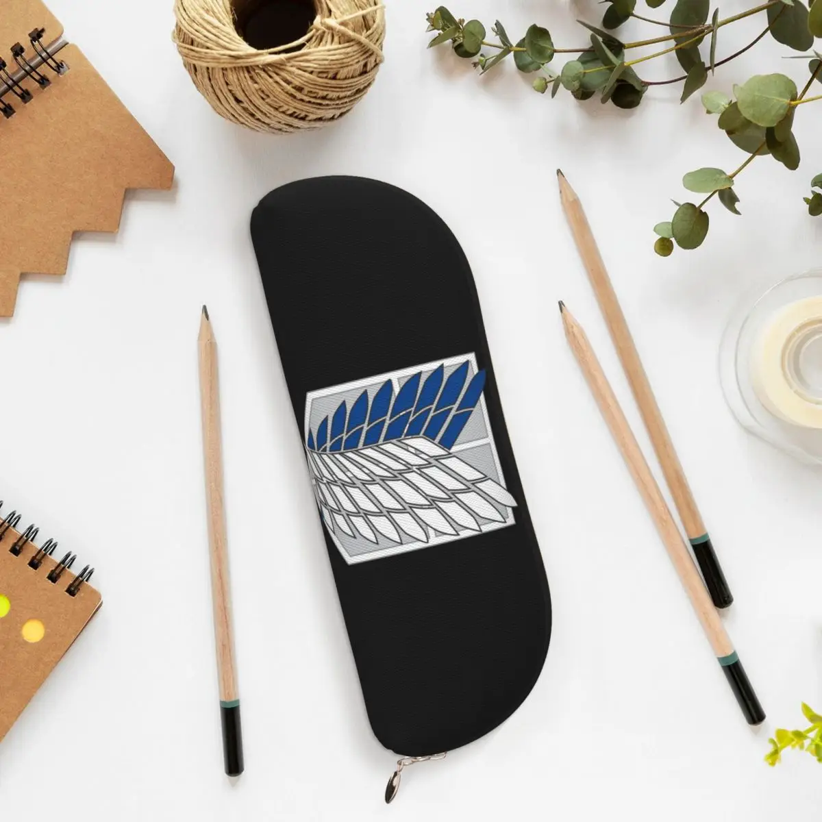 

Attack On Titan Pencil Cases Pencil Pouch Storage Stationery Supplies Large Capacity Pen Box Pencil Bag for Studen Gifts