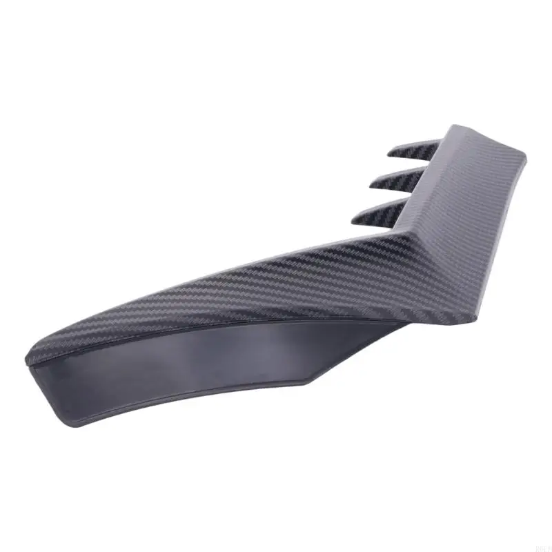 Rear Window Side Spoiler Trim Set with Opposing ABS Forms, Four Mounting Points per Piece and Double-Sided Adhesive Tape R6FB