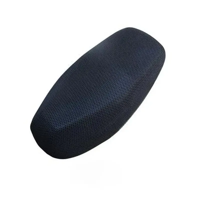 جديد للدراجات النارية ثلاثية الأبعاد لغطاء وسادة المقعد ثلاثي الأبعاد عازل للحرارة وغطاء قابل للتنفس غطاء شبكي على شكل قرص العسل