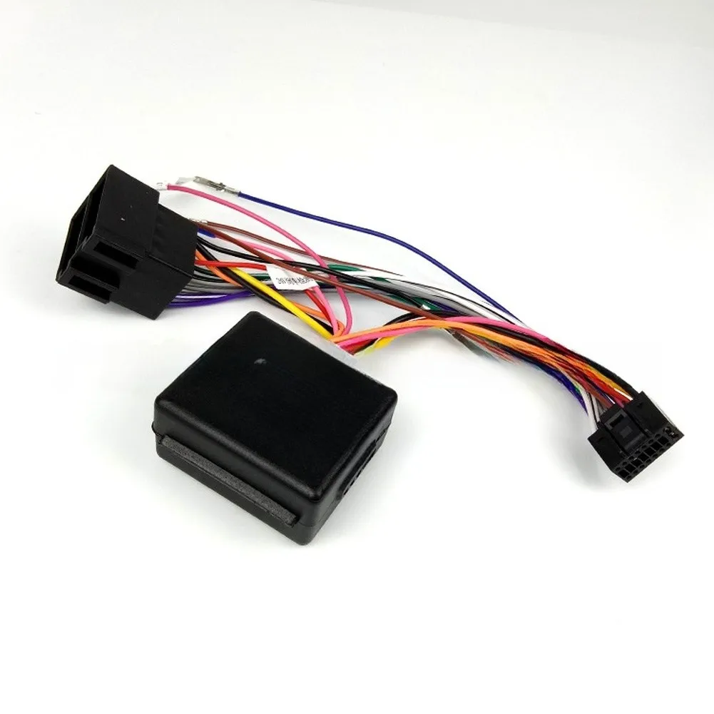 

Кабель адаптера питания Преобразователь из АБС-пластика от 24 В до 12 В 16-контактный разъем Поддержка установки Plug-and-play Компактный дизайн