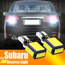 2pcs LED Backup Light Blub Reverse Lamp W16W T15 921 Canbus For Subaru BRZ XV Tribeca Outback Legacy Forester SG SJ SK Impreza