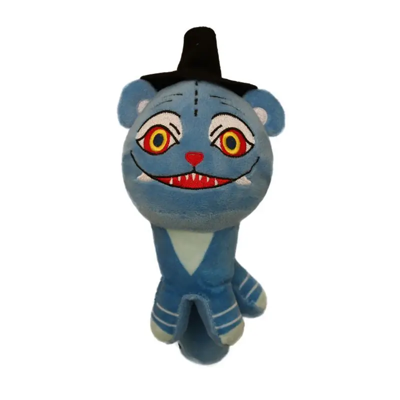 Pluszak Kpop Demons Hunters, uroczy fioletowy tygrys w czarnym kapeluszu, kruk z 3 oczami, potwór, grupa dziewczyn, lalka dla fanów, prezent, zawieszka