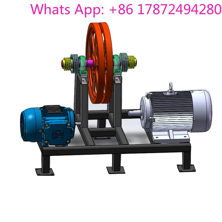 Custom Cast Iron Flywheel Pulley Eccentric Flywheel Energy Saving Alternator Parts For 10kw-50kw