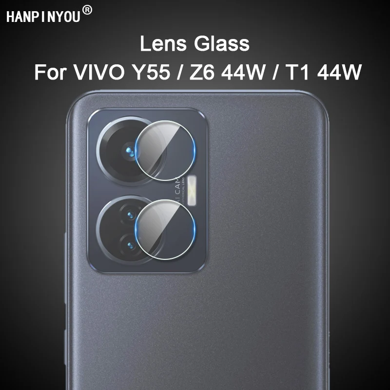 For VIVO Y55 T1 Snapdragon 680 iQOO Z6 44W Clear Ultra Slim Back Camera Lens Cover Protector Soft Tempered Glass Protective Film