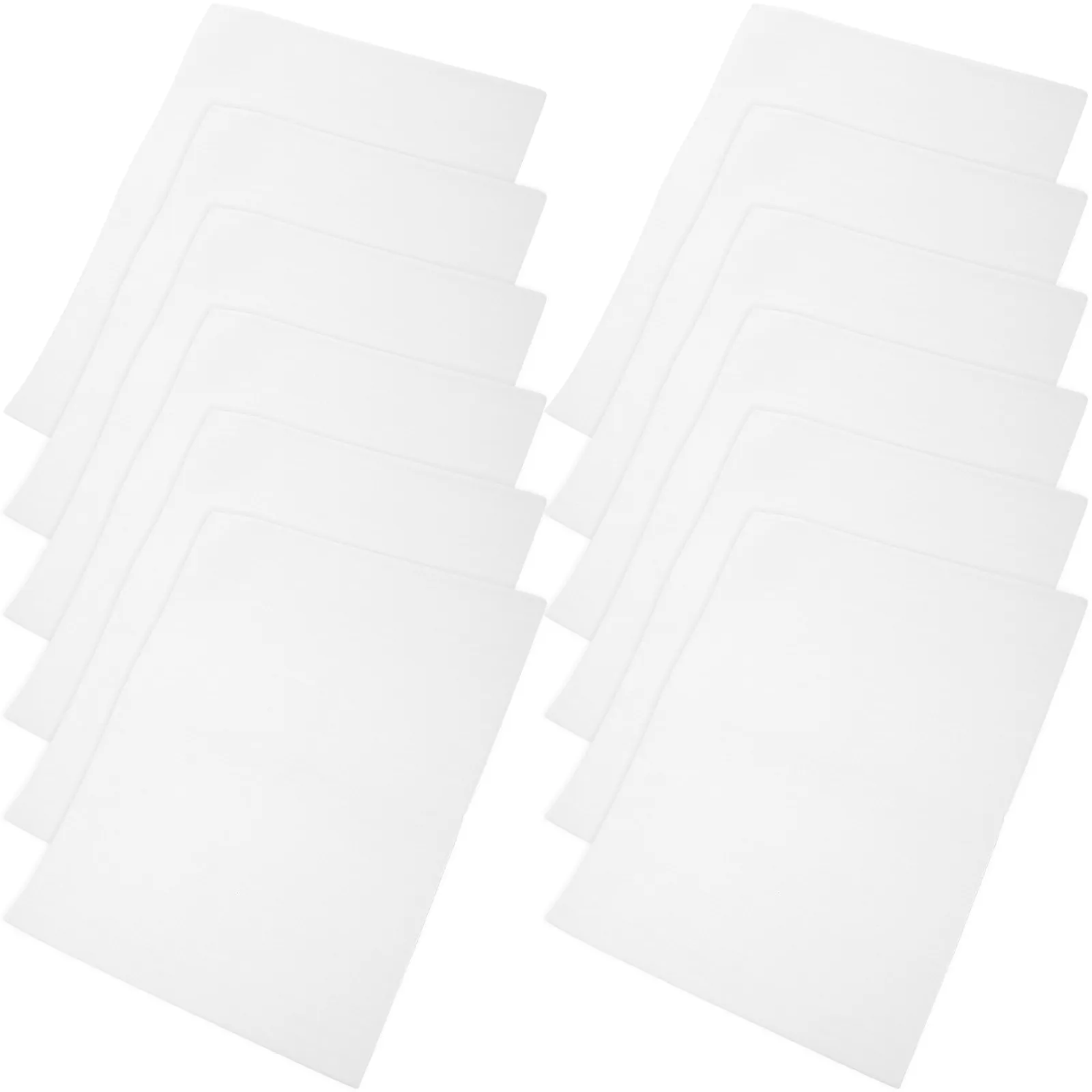 

100 шт. Листы пенопластовой пленки: легкая, многоразовая амортизирующая упаковка для стеклянной посуды, косметики, ювелирных изделий, чашек, тарелок, для переезда