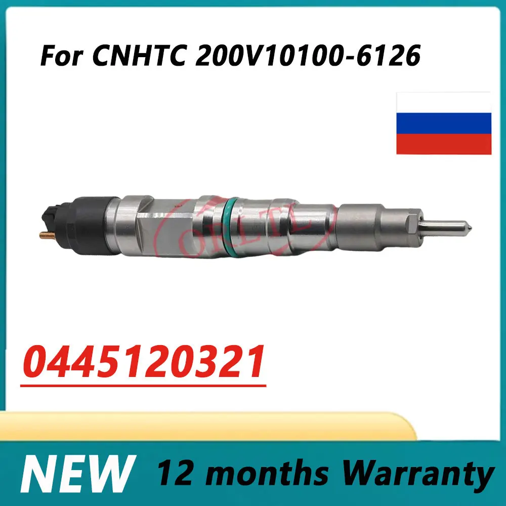 

0445120321 New Auto Fuel Diesel Injector Nozzle 0 445 120 321 High Pressure Sprayer 0445 120 321 for CNHTC 200V10100-6126