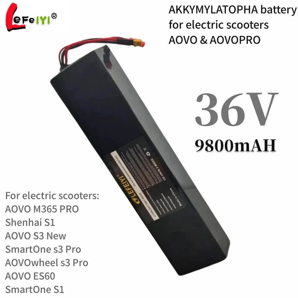 10S3P 36V AOVO / AOVOPRO AOVO M365PRO Electric Scooter Battery 9.8Ah