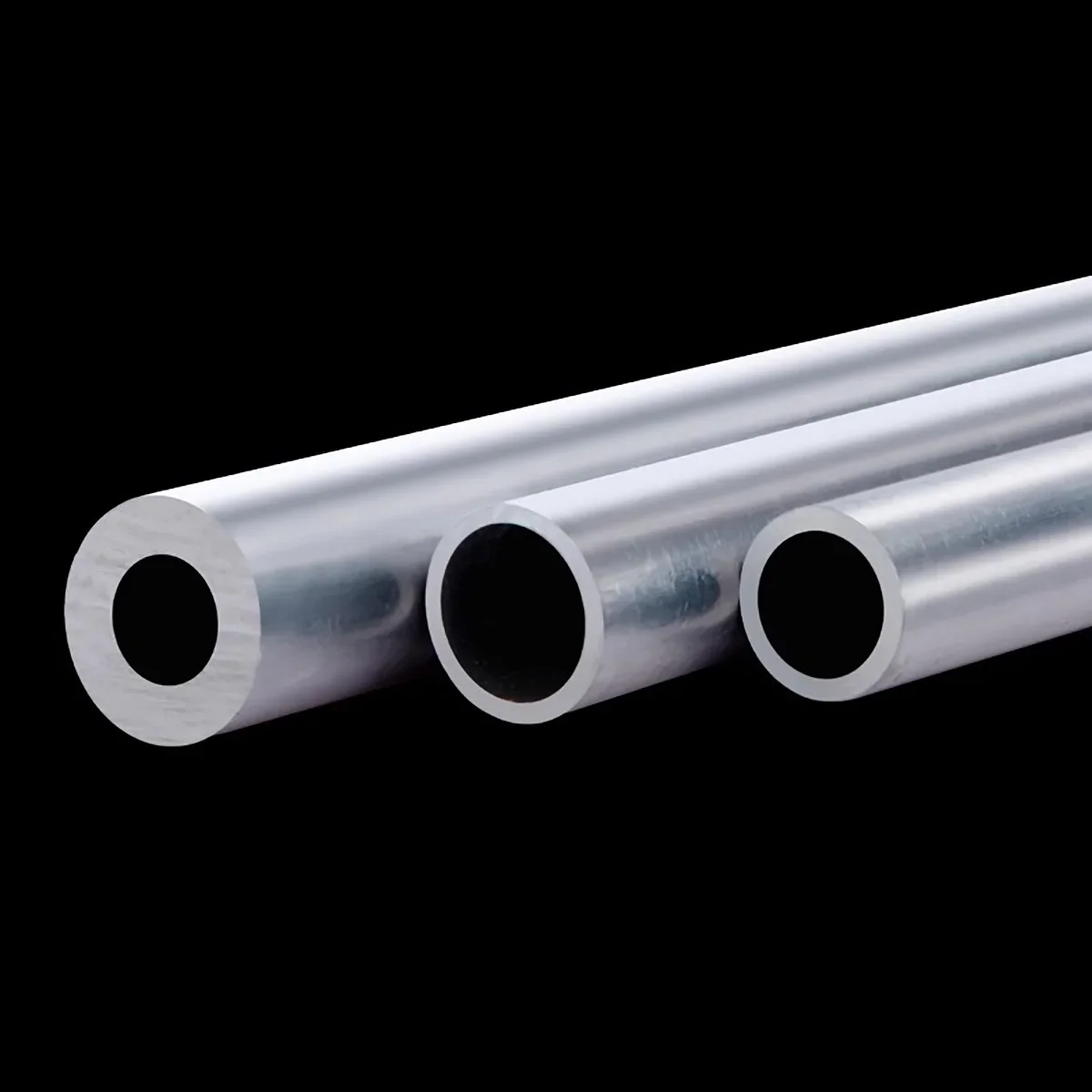 6061 Aluminum Tube Pipe Hollow Round Aluminum Pipe Alloy Shaft Sleeve Pole CNC Metal DIY Length 300mm