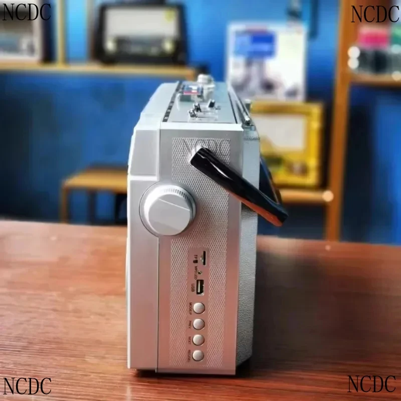 Retro Nostalgic Stereo Two Channel Tape Cassette Radio Recorder Card