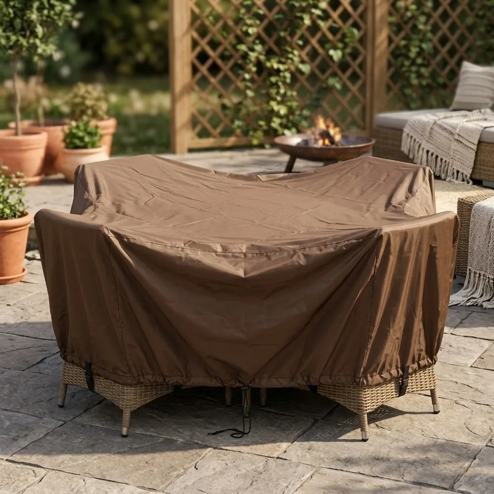 Stormy Weather Use Waterproof Patio Cover Air Ventilation Furniture Cover Furniture Cover Robust Environmental Defense
