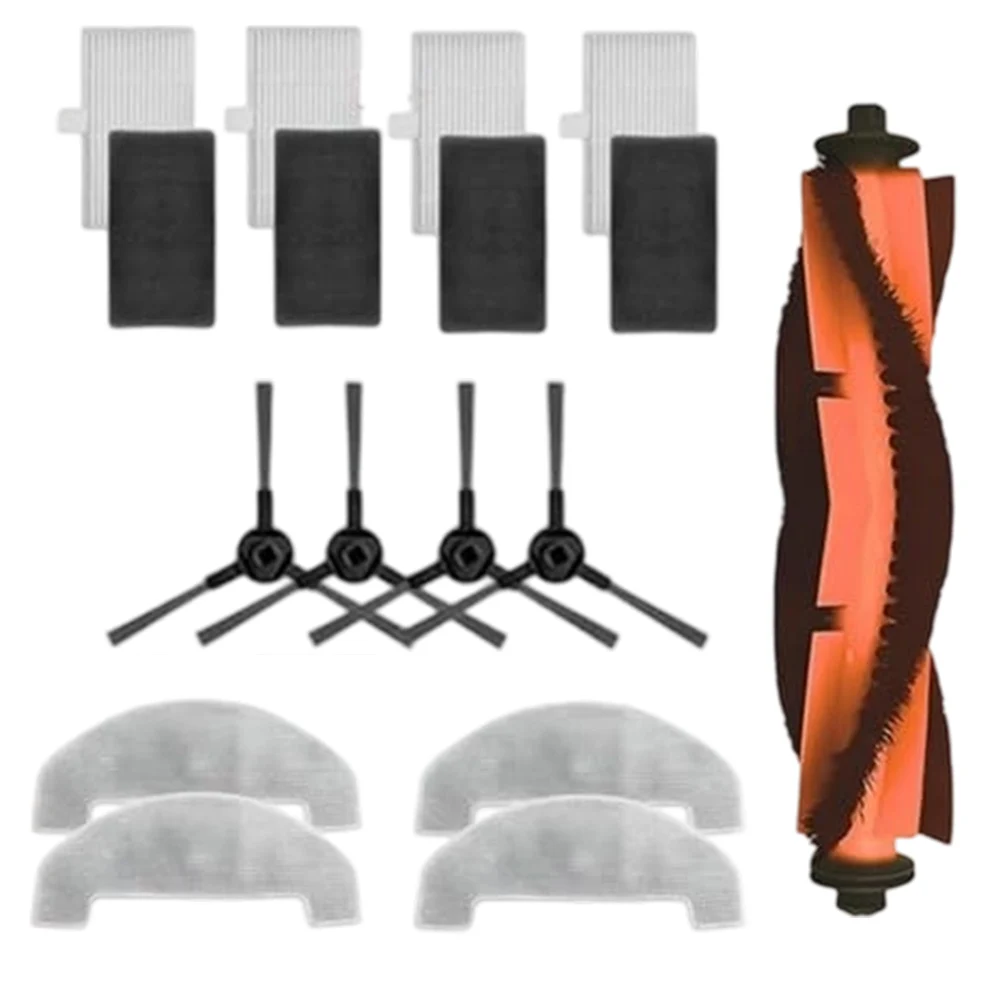 

1 комплект основной боковой щетки, комплект ткани для швабры для Mova E10/E20 PLUS, комплект пылесоса, основная щетка, ткань для чистки, боковая щетка с фильтром