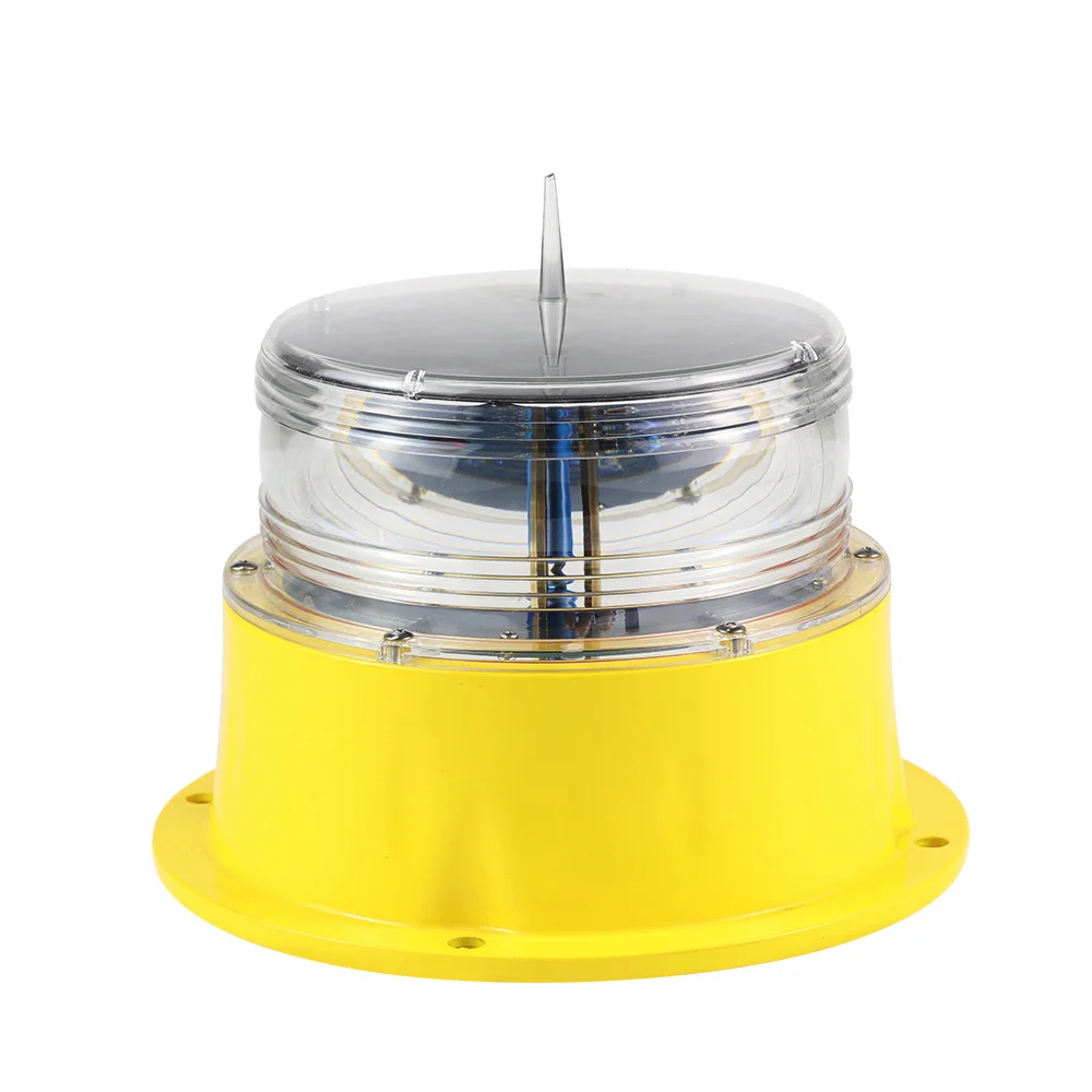 Long Service Life 5NM Self Contained IALA256 Light Code Marine Warning Light