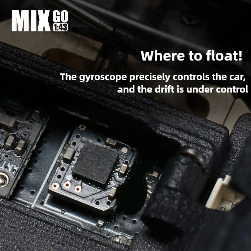 SNICLO MG051 RC Drift Auto 1/43 RC Volledige Schaal Drift Speelgoed Racewagen 55000 Rpm High Power Motor Afstandsbediening Voertuig Model Gift