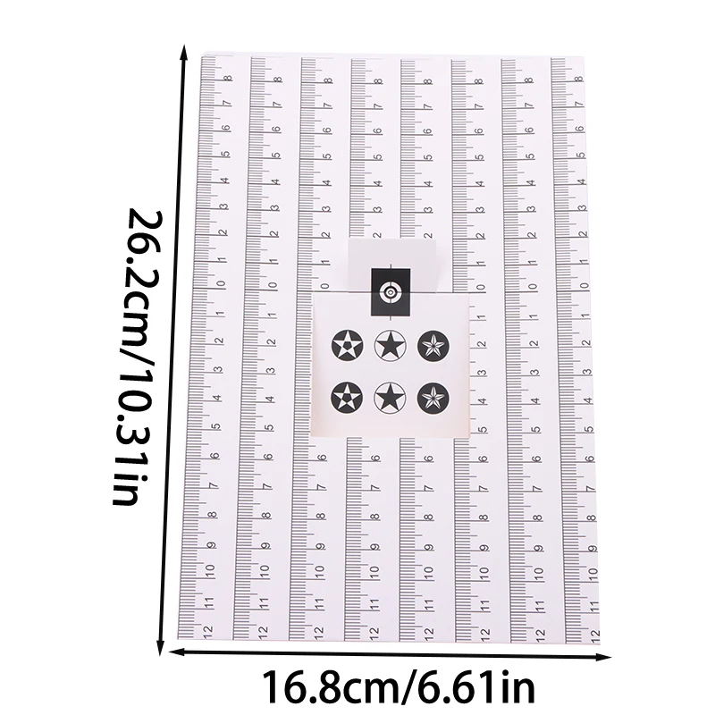 2pcs Lens Focus Calibration Alignment AF Micro Adjustment Ruler Folding Card Lens Focus Tool