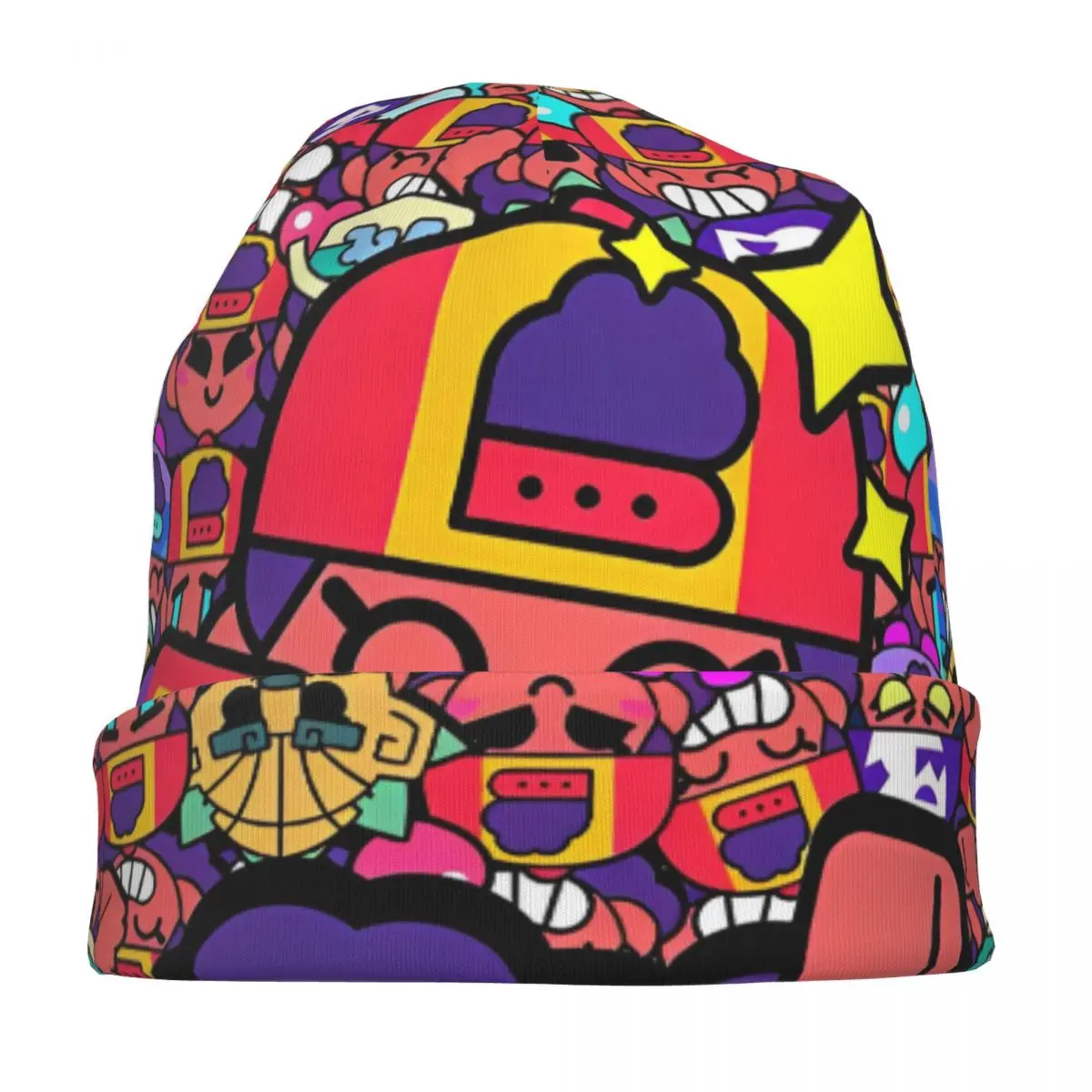 Video Games Brawling-Heros Bonnet Hats Hip Hop Street Skullies Beanies Hats for Men Women Summer Dual-use Caps