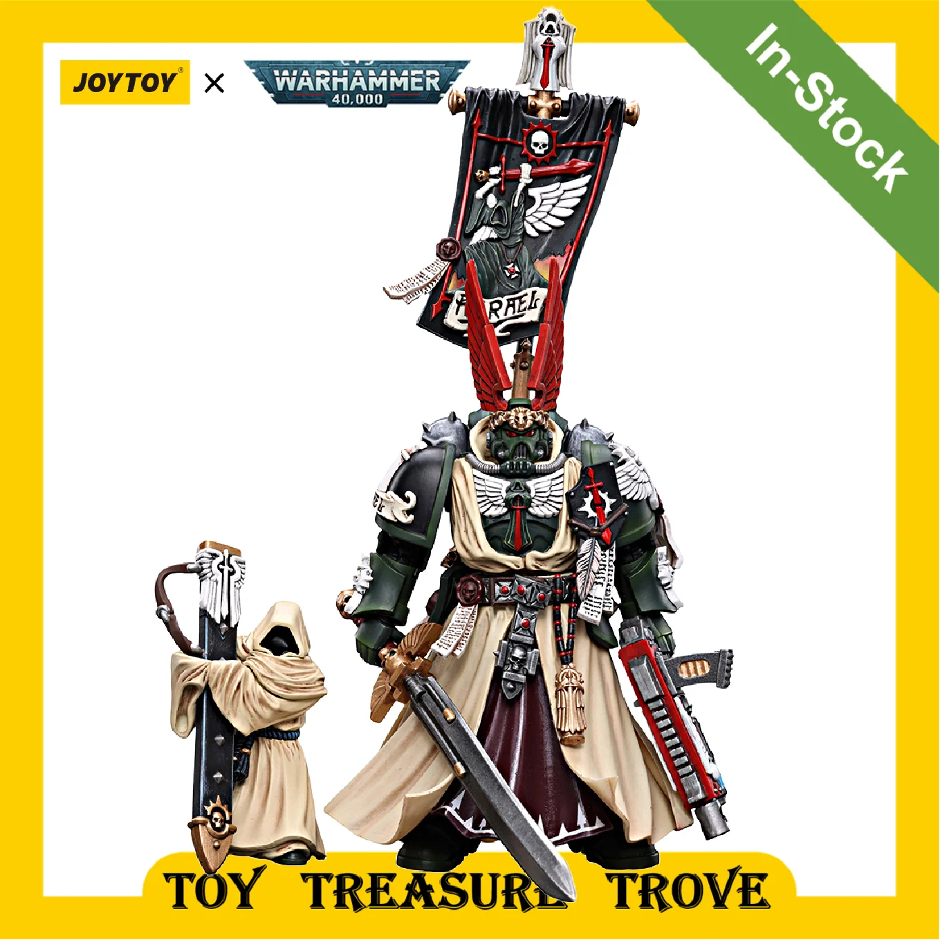 

[IN STOCK] JOYTOY Warhammer 40k 1/18 Action Figures Dark Angels Supreme Grand Master Azrael ColltctionToy
