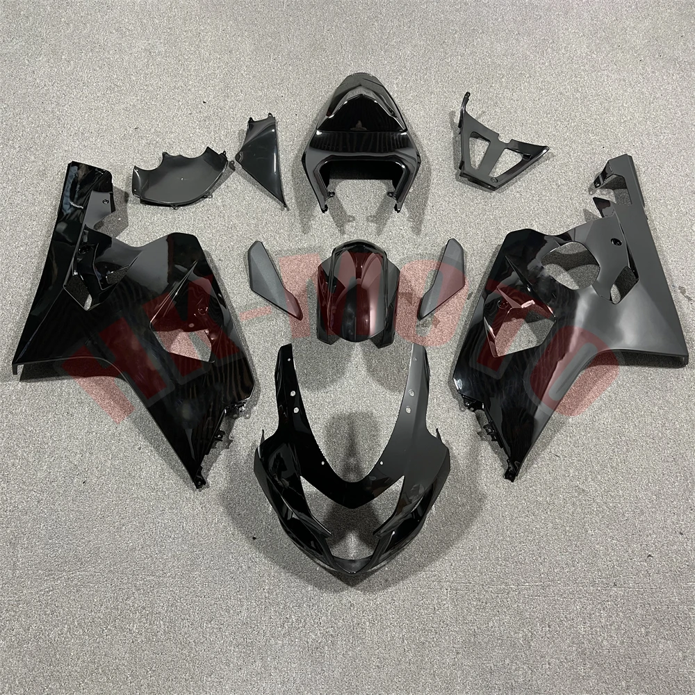 Motorcycle Fairing Kit Fit For GSX-R 600 750 GSXR600 GSXR750 2004 2005 K4 K5 Bodywork Set High Quality ABS Injection Black