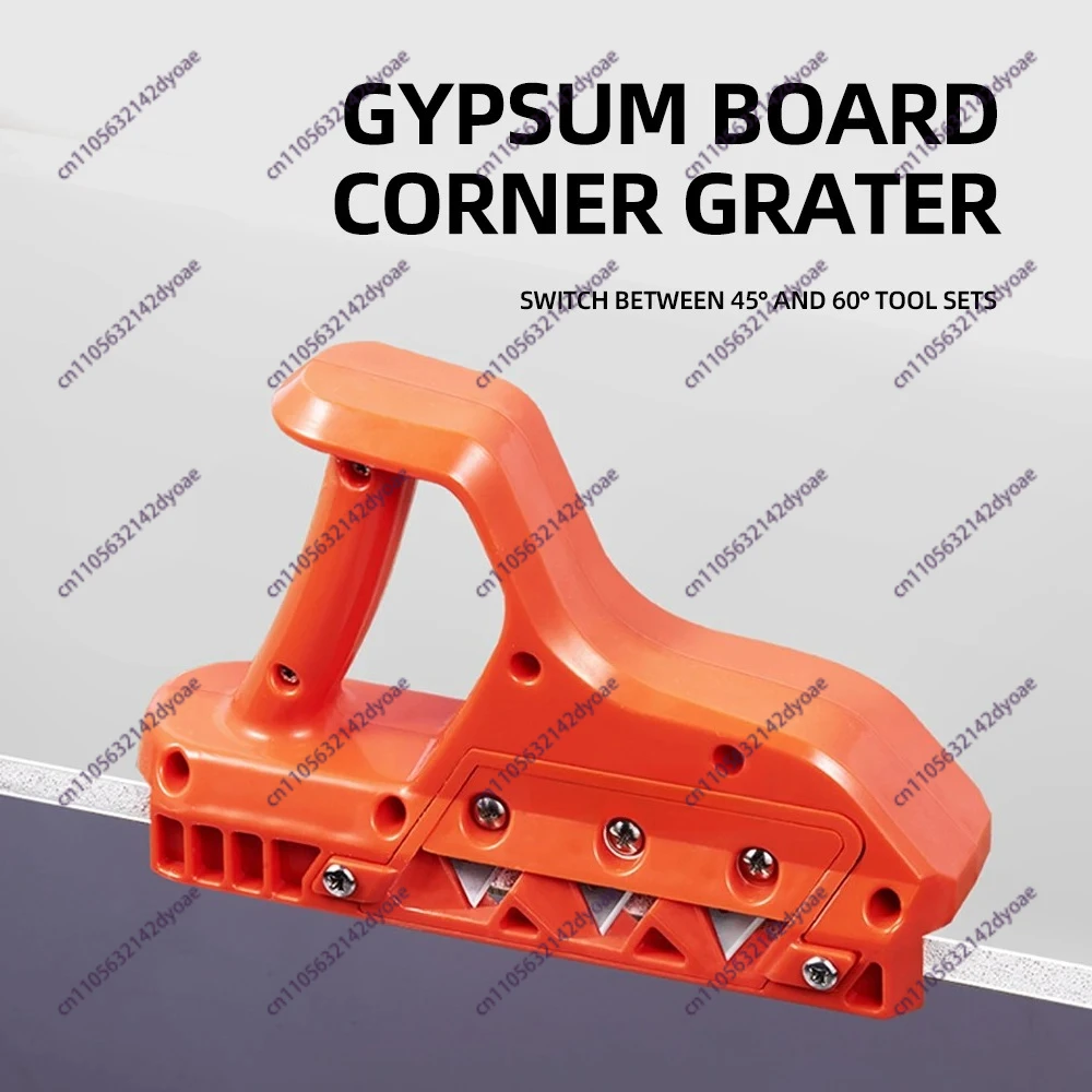 Multi-angle chamfer planer Plasterboard horn planing machine double selection angle manual planing 45 degrees 60 degrees