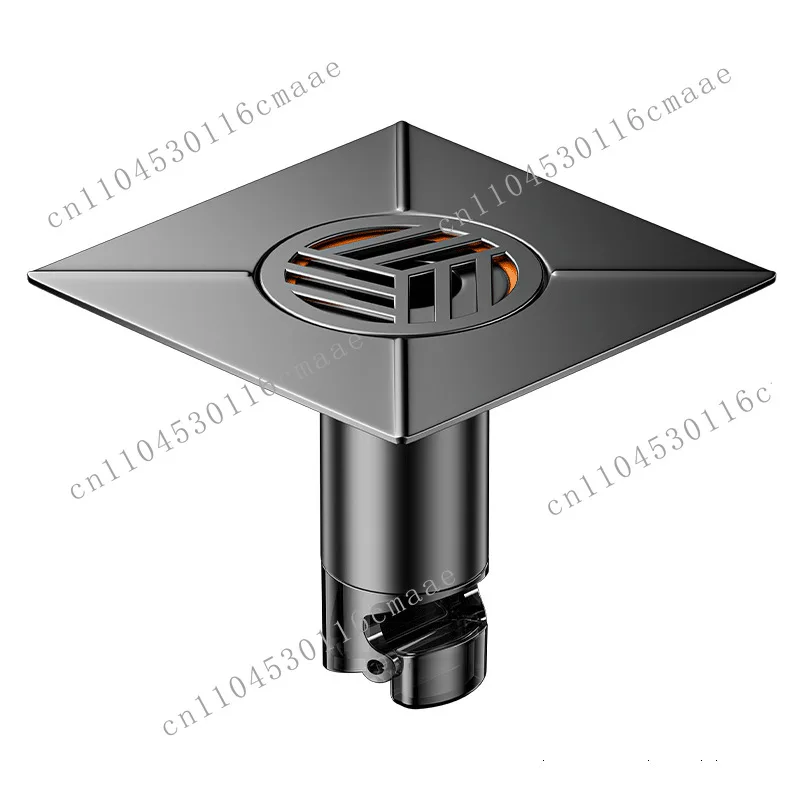 Stainless steel extended floor drain inner core fault extension pipe sealing cover anti-bed bug sewer general anti-odor artifact