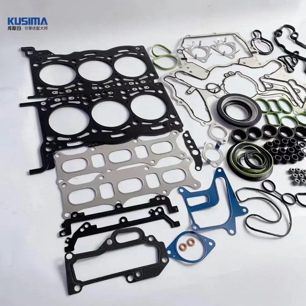 TOP Quality Engine Full Gasket Repair Valve Cover Gasket Set for Audi Touareg Q7 3.0T Diesel CRC CAS CRT BUG 059129717N