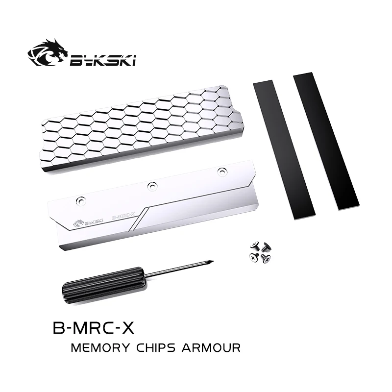 Bykski-Chaleco disipador de calor RAM Armor, compatible con DDR5, último disipador de calor ancho de memoria, B-MRC-X, 1 Pce