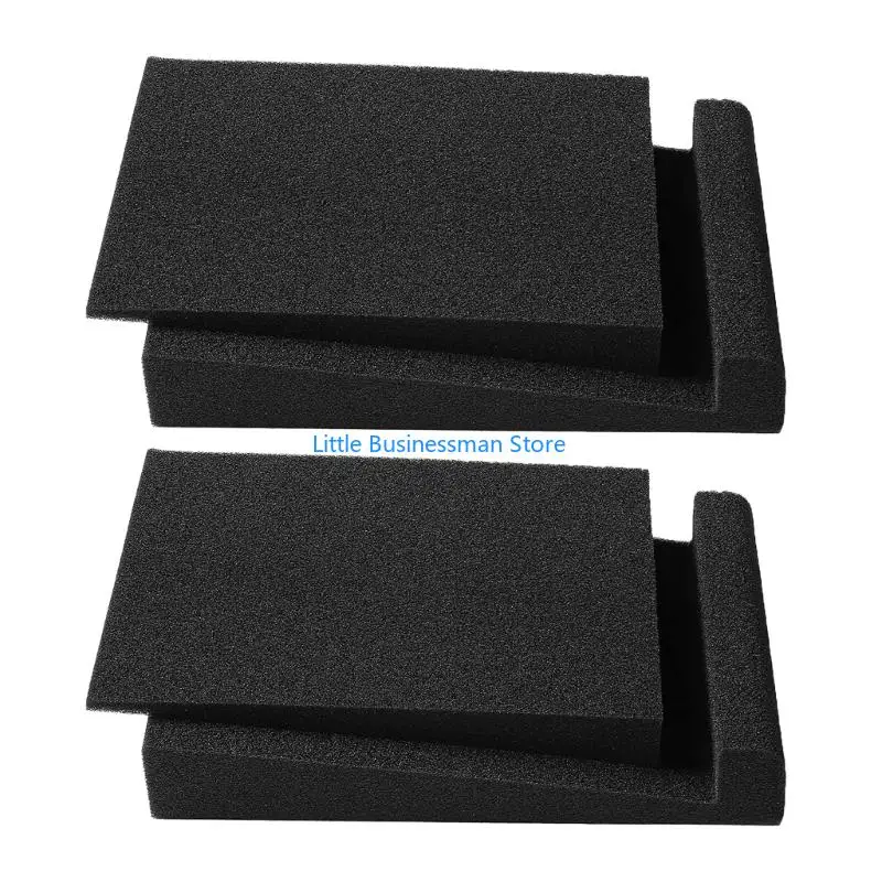 2 Stücke Schreibtisch AntiResonance Pad AntiSlip Design für Glas Holz Oberflächen Sicherheit M76A – Detail 4
