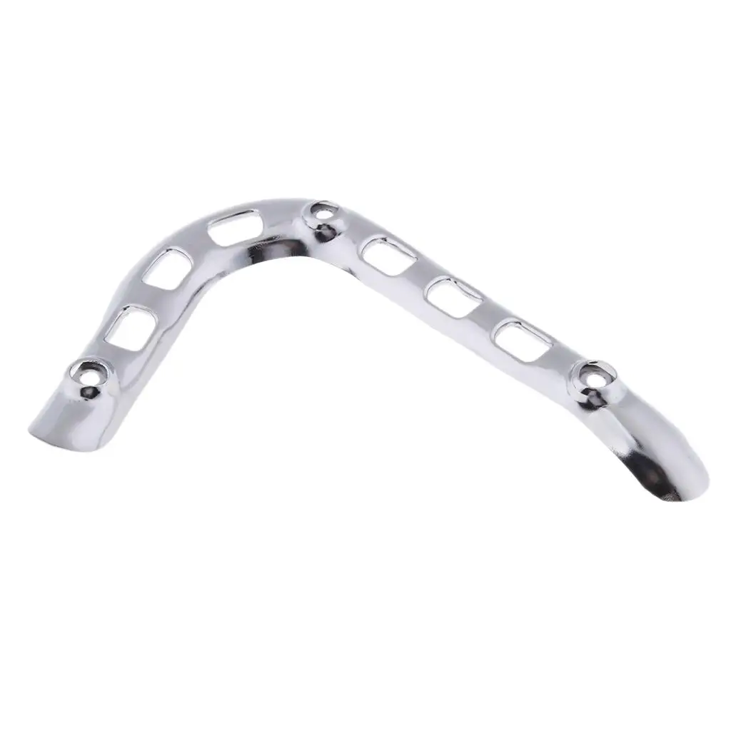 Exhaust Header Pipe Guard Metal Muffler Protection Reproduction for Yamaha PW50 50 1981-2016 Motorcycle Exhaust System view 3