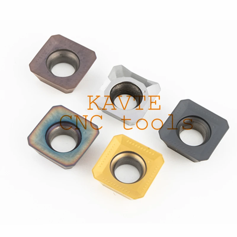 SEKT1204 إدراج الوجه قاطعة المطحنة رئيس KM12 قاطعة المطحنة رئيس 45 درجة مربع القاطع SEHT1204 إدراج شفرة SEHT SEKT 1204