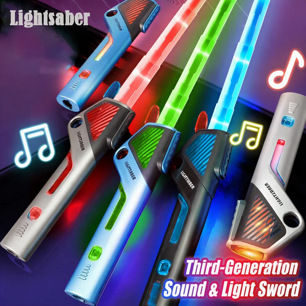 Industrial Laser Line - Mainan Pedang Lightsaber Warna-warni Efek Suara