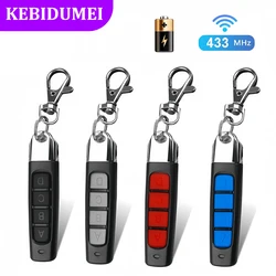 433MHz Copy Remote Control 4 Channel RF Remote Control Garage Gate Door Opener Controller Duplicator Clone Cloning Code Car Key