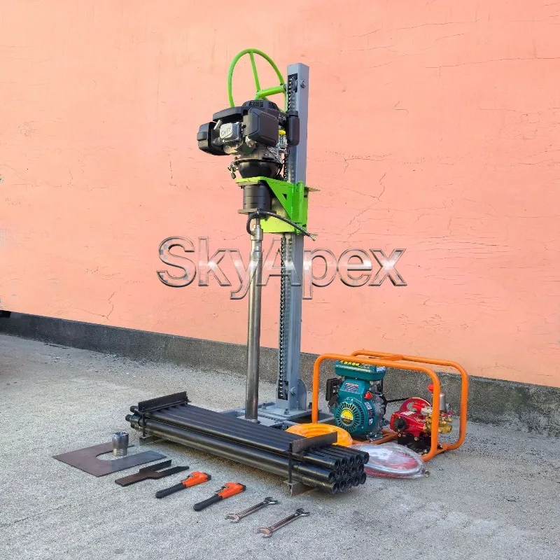 Core Drill Machine Lightweight Geological Exploration Sampling Tool Portable Rock Coring Device Shallow Layer Prospecting Rig