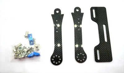 FPV Monitor Holder Display Support Folding Carbon Fiber firmly for Futaba Flysky wdf