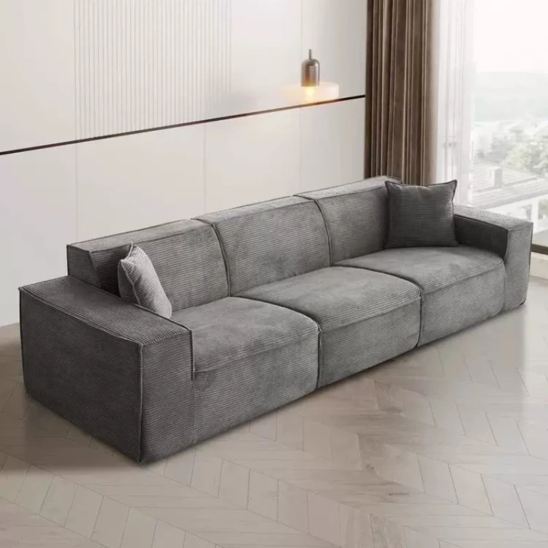 

Luxury Salon Vacuum Boneless Couch Lazy Vintage Loveseat Modern Compressed Sofa Relaxer Minimalist Living Room Furniture