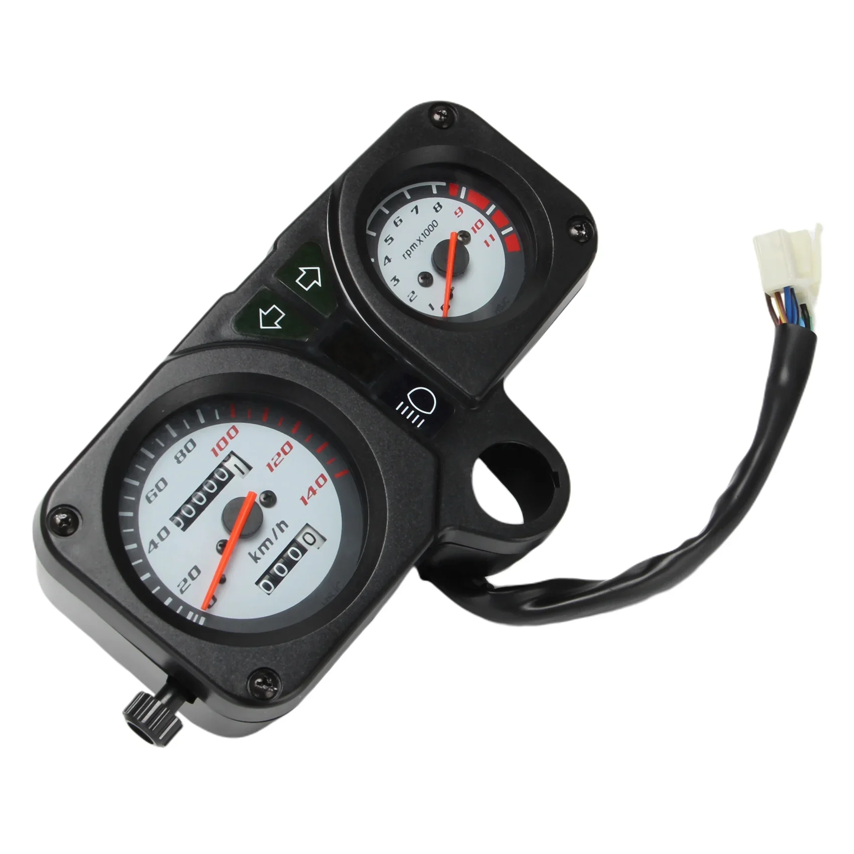 Unusual Motorcycle Speedometer Gear Gauge Tachometer For Suzuki QINGQI QM200GY GXT200 DR200