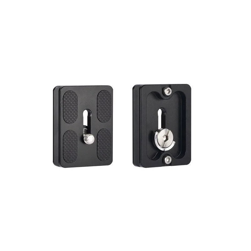 Benro PU50S PU50 PU60 PU70 QUICK RELEASE แผ่นอลูมิเนียม PU Series Universal กล้อง QR สําหรับขาตั้งกล้อง Ballhead