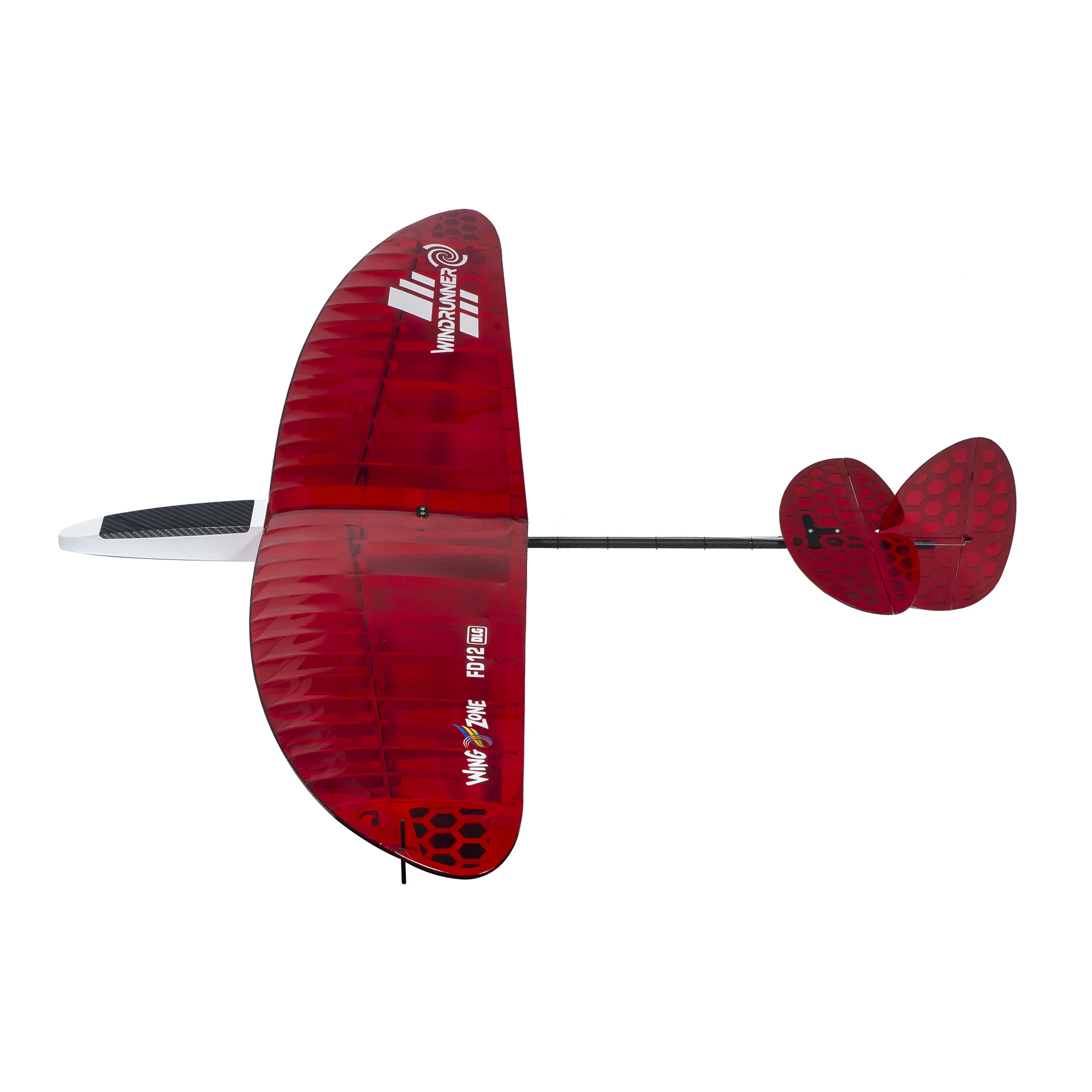 FDCG12 ARF 1.2M Envergadura Windrunner Discus Lançamento Planador Balsa ARF F3K DLG Dancing Wings Hobby