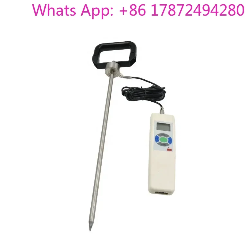 Portable Soil Hardness Tester High Quality Digital LCD Screen Handheld Soil Compactness Testing Equipment Electronic Power