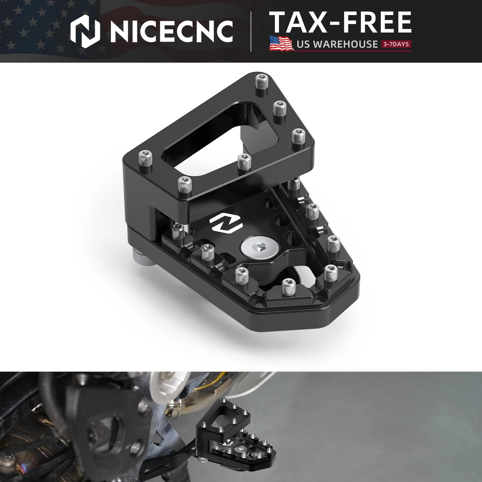 

For BMW R1250GS 2018-2023 DualControl Rear Brake Lever Pedal Extender R 1250 GS R1250 GS R 1250GS 2018 2019 2020 2021 2022 2023