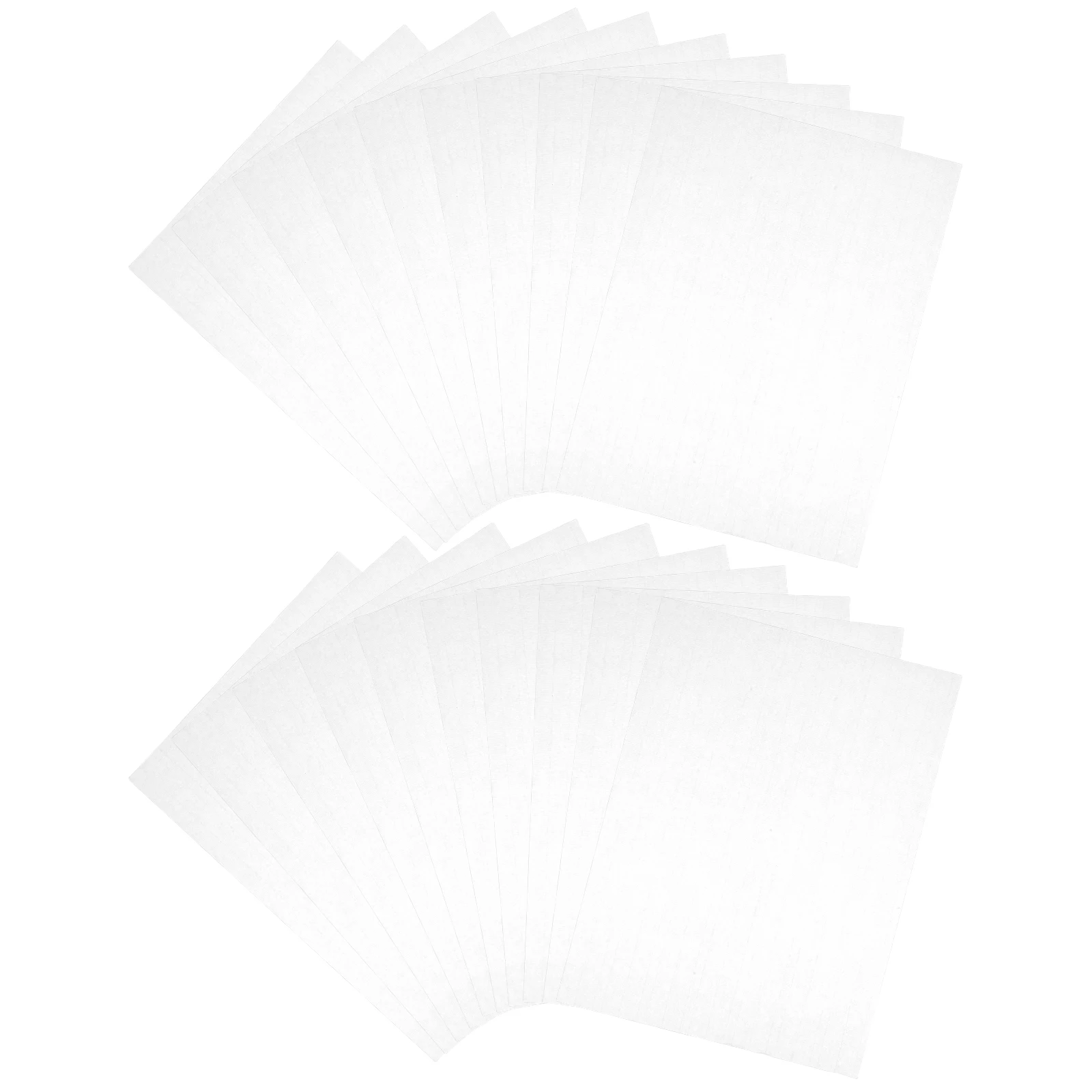 

50 Sheets Xuan Rice Paper for Chinese Calligraphy White Practice Plastic Table Placing Sumi Drawing Painting Supplies