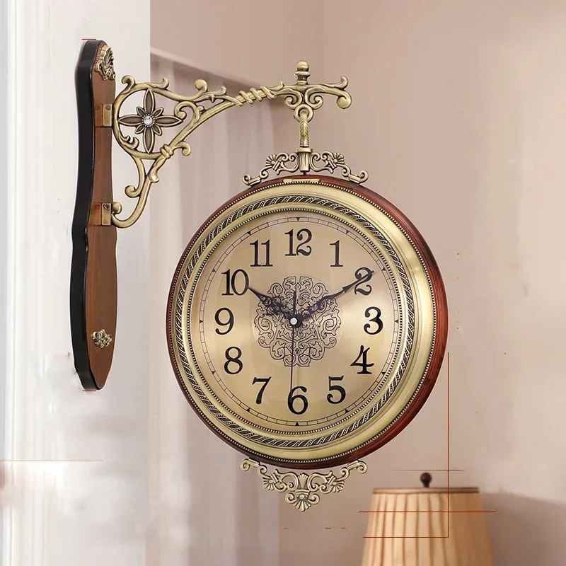 Digital Luxury Clock Wall Living Room Vintage Modern Bedrooms Design Creative Wall Watch Restaurant Reloj Pared Home Design