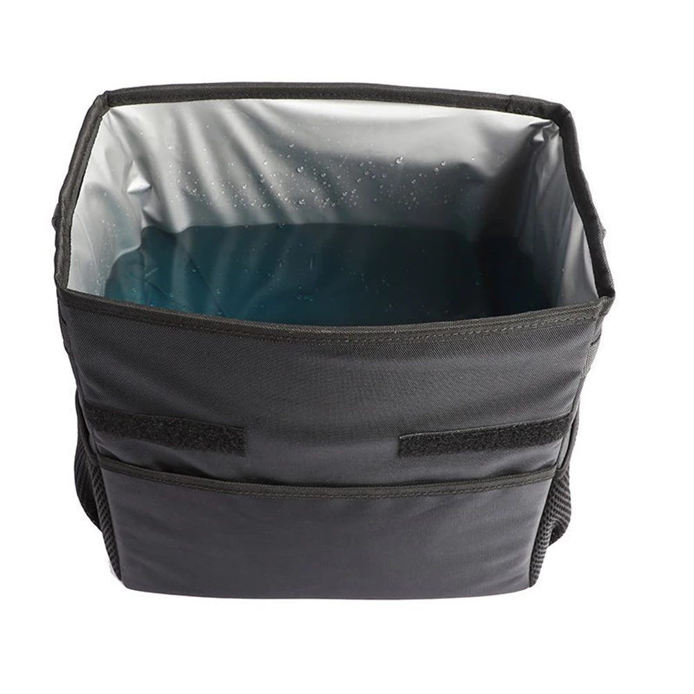 

Collapsible Car Trash Can Large Size Waterproof Vehicle Garbage Holder Travel Folding Bin Seat Back Trash Interior