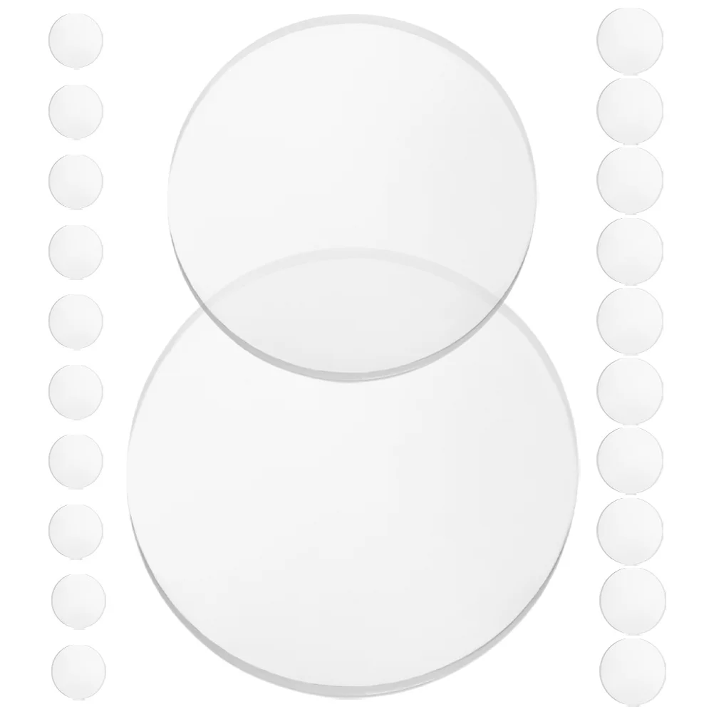 

40Pcs Transparent Adhesive Table Protectors Non Slip Clear Furniture Bumpers Pads Glass Tabletop Spacers for Cabinets Vases Desk