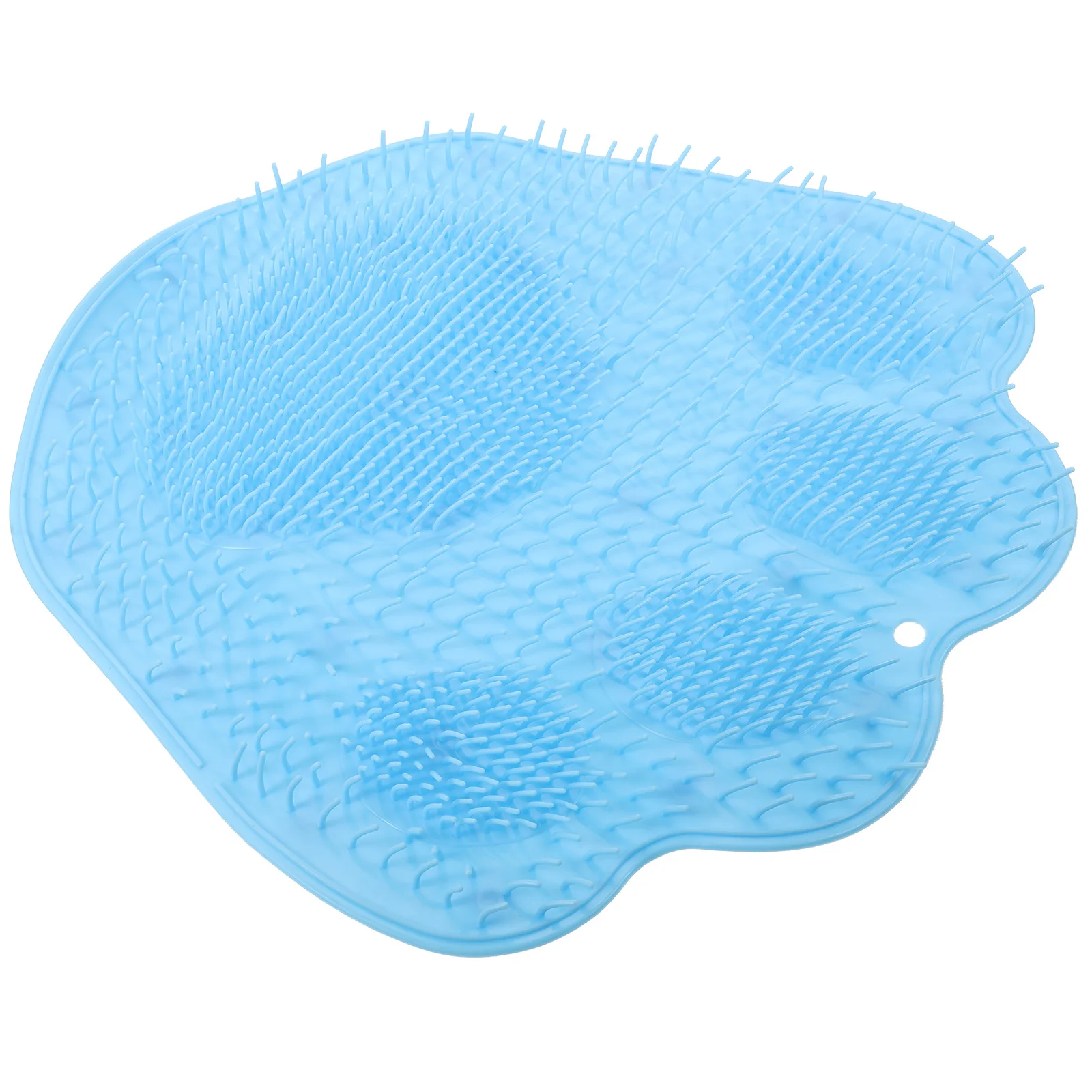 

Shower Foot Massager Mat Anti Skid Bathroom Floor Pad with Suction Cups for Back Scrubber Hands Free Deep Cleansing Relieves