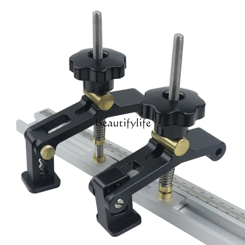 Woodworking chute pressing plate clip quick positioning clip table accessories