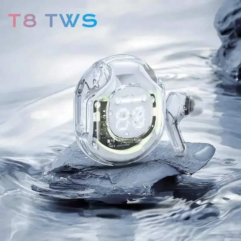 NEW T8 TWS Wireless Earphone Bluetooth 5.3 Headphones Sport Gaming Headsets Noise Reduction Earbuds Bass Touch Control for Phone