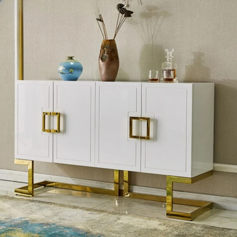 minimalist piano paint dining side cabinet modern minimalist tea cabinet