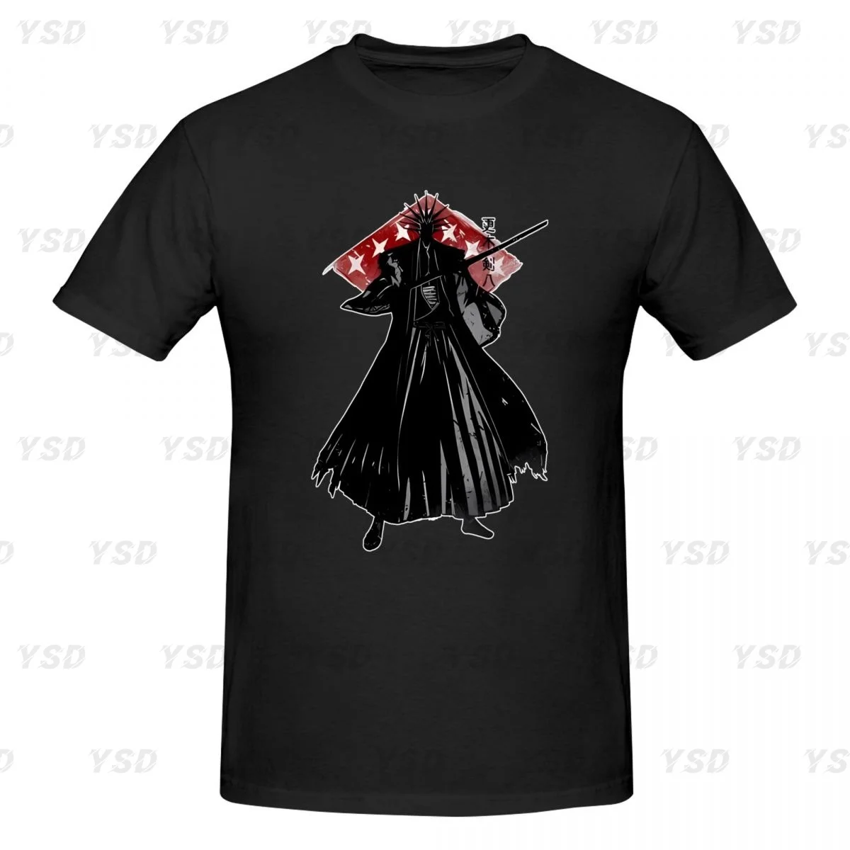 

Anime Bleach Zaraki Kenpachi Men's tight fitting sports T-shirt,cosy,Oversized T shirt