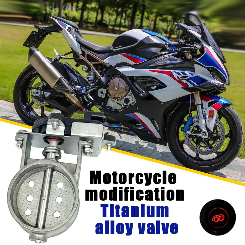 Modification and installation of titanium alloy and stainless steel electronic valves on motorcycle exhaust pipes